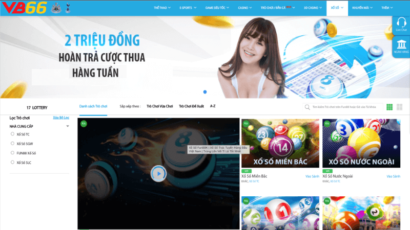 Lịch Sử Và Đặc Điểm Của Xổ Số VB66 Bet